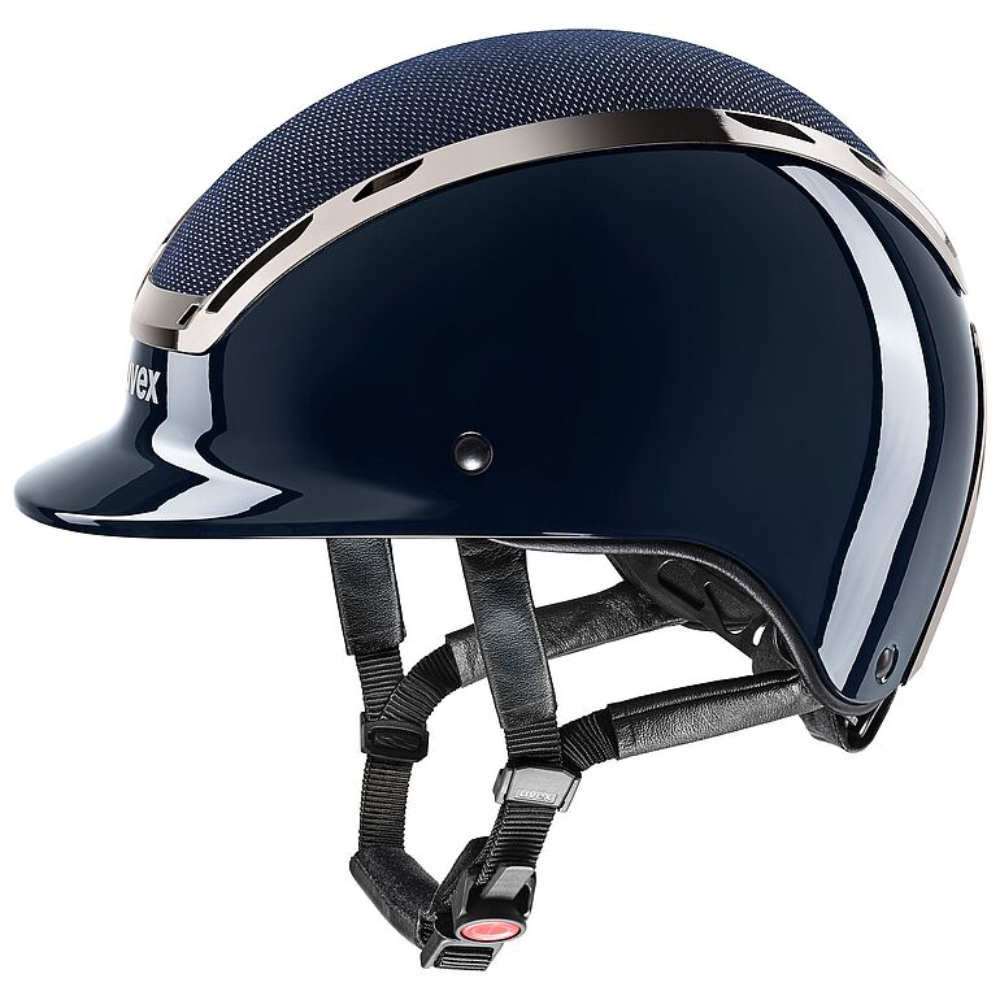 Uvex Reithelm Exxeed Elegance Damen - navy, Größe S-M (56-58)
