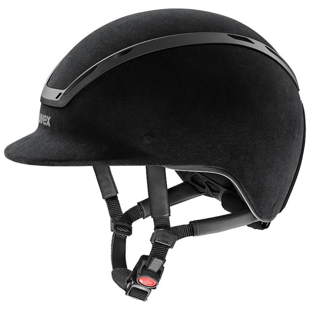 Uvex Reithelm Exxeed Classical - black, Größe L-XL (59-61)