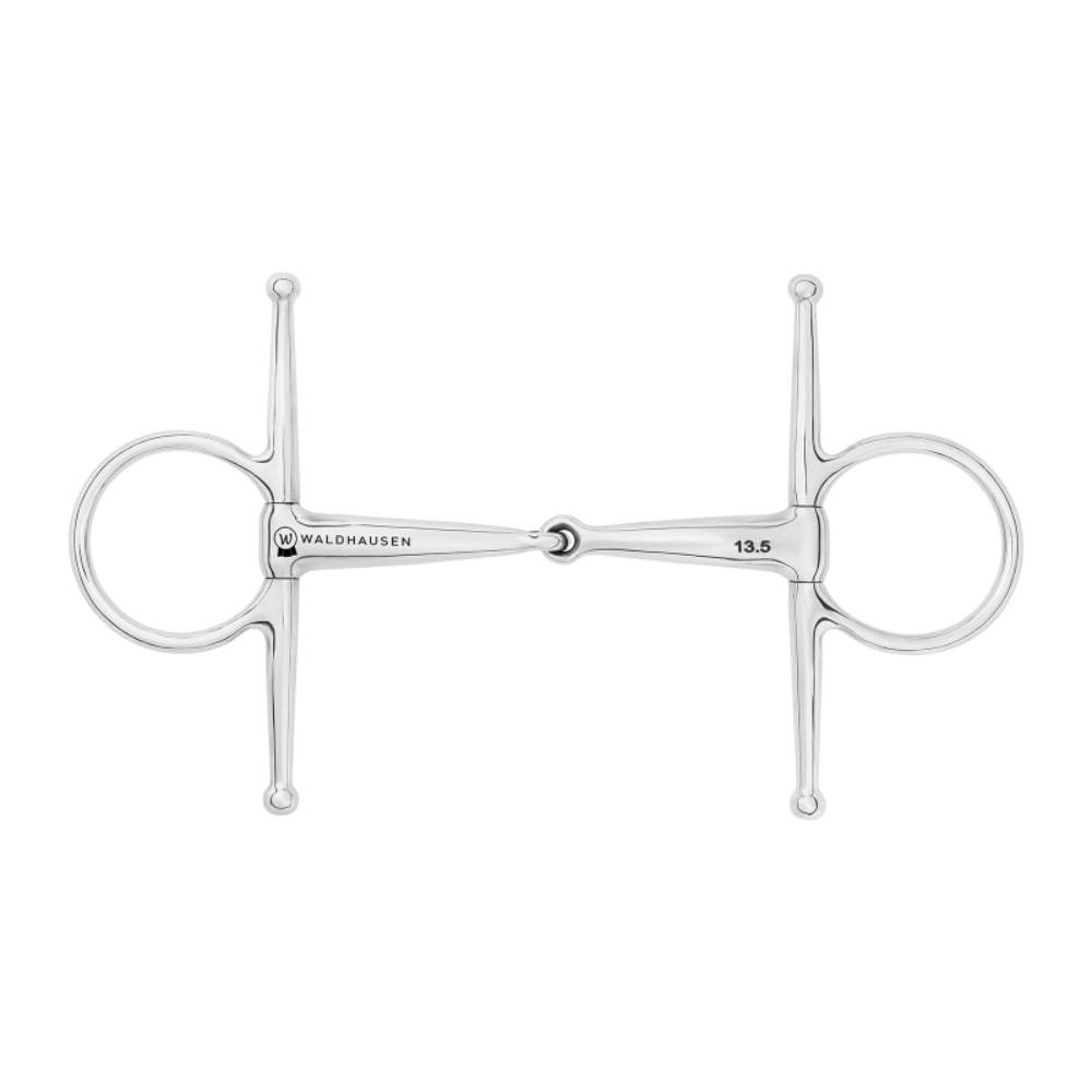 Waldhausen Schenkeltrense einfach gebr. 16mm - Silber, Größe 14.5 cm