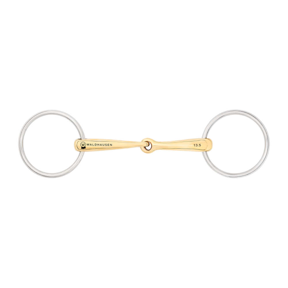 Waldhausen Cyprium Wassertrense einfach gebr. 14mm - Gold, Größe 11.5 cm