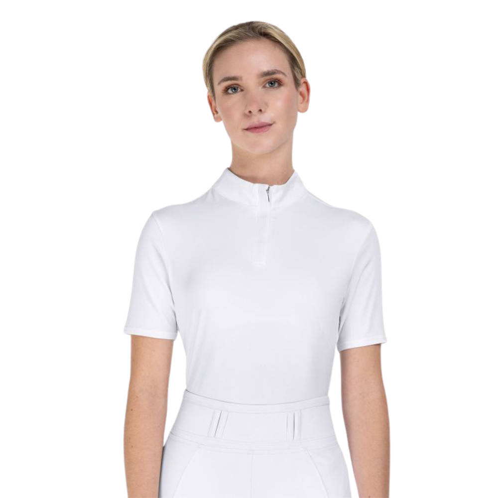 ELT Turniershirt Basic Kinder und Damen - weiß, Größe XL