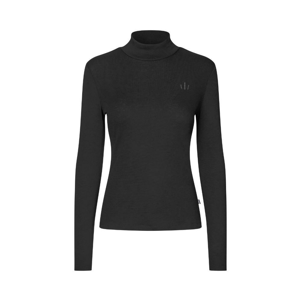 Kingsland KLAbigail Rollkragenpullover Damen - black, Größe L