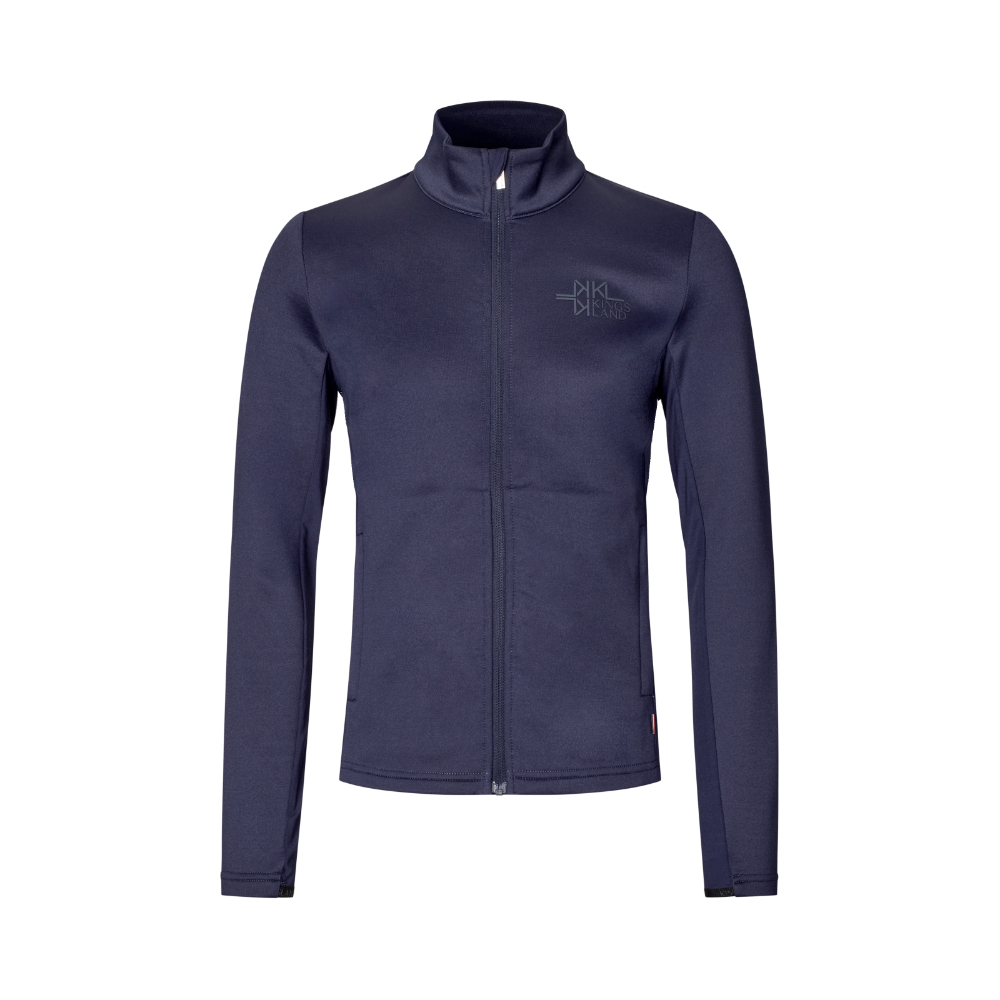 Kingsland KLAlba Mikrofleecejacke Kinder - evening blue, Größe 146