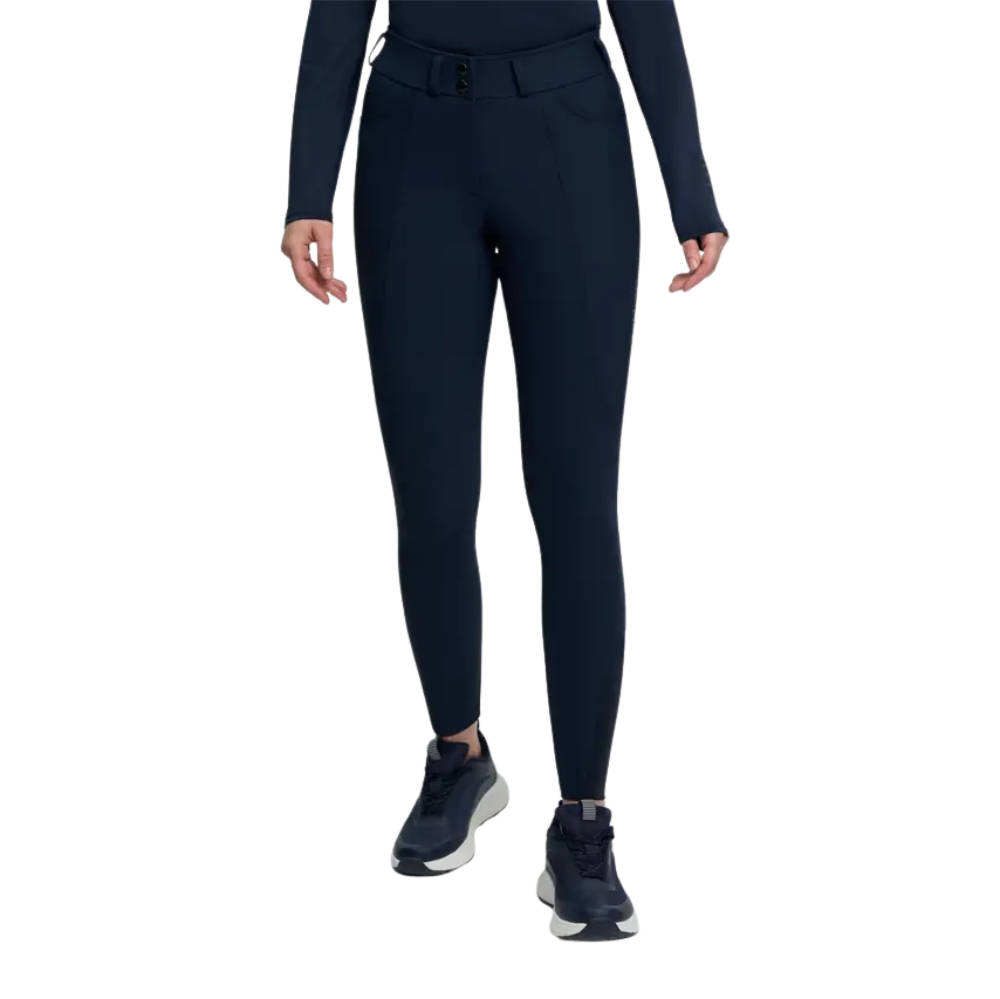 LeMieux Brilliance Kniebesatz Reithose - navy, Größe 42