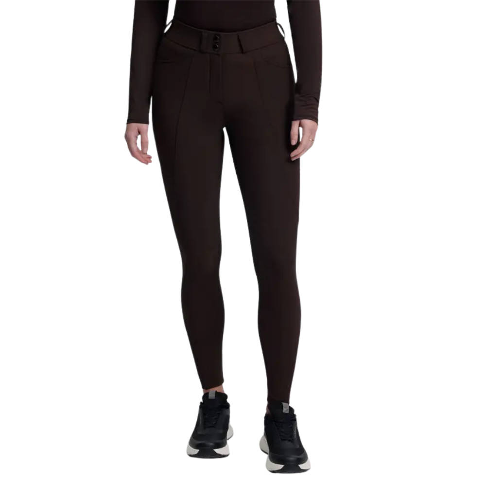 LeMieux Brilliance Kniebesatz Reithose - espresso, Größe 46