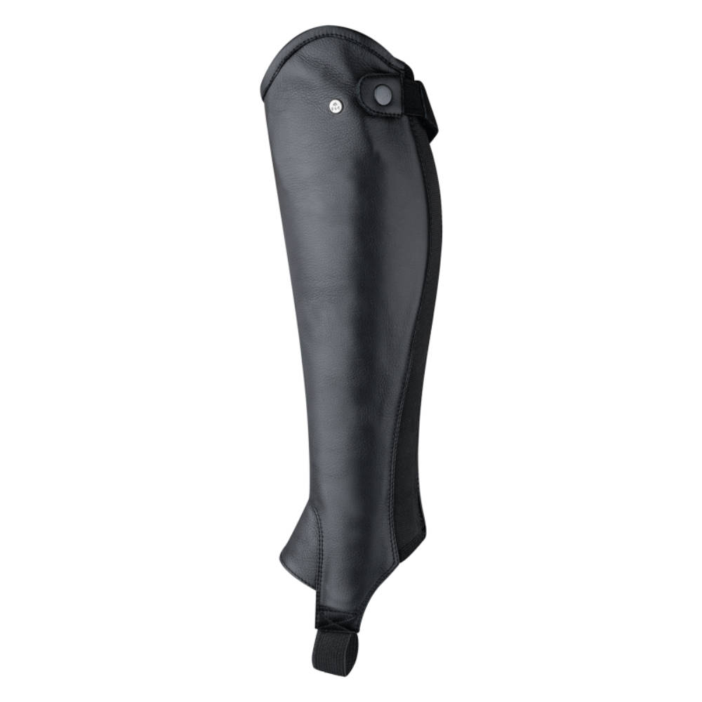 ELT Lederchaps Classic - schwarz, Größe M