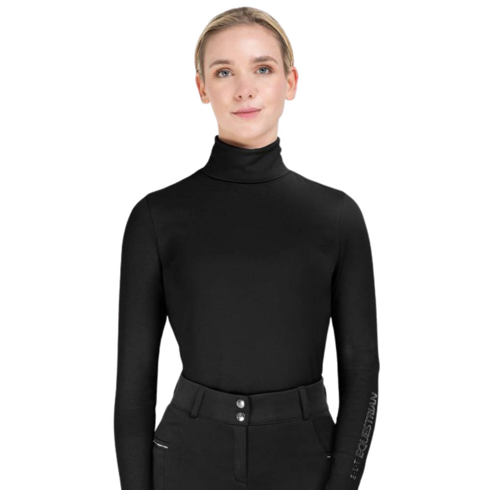 ELT Rollkragenshirt Trento Damen - schwarz, Größe M