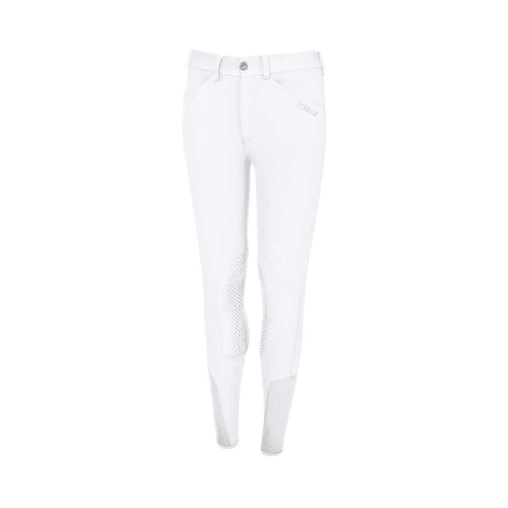 Pikeur New Brooklyn Kniegrip Reithose Kinder - white, Größe 164