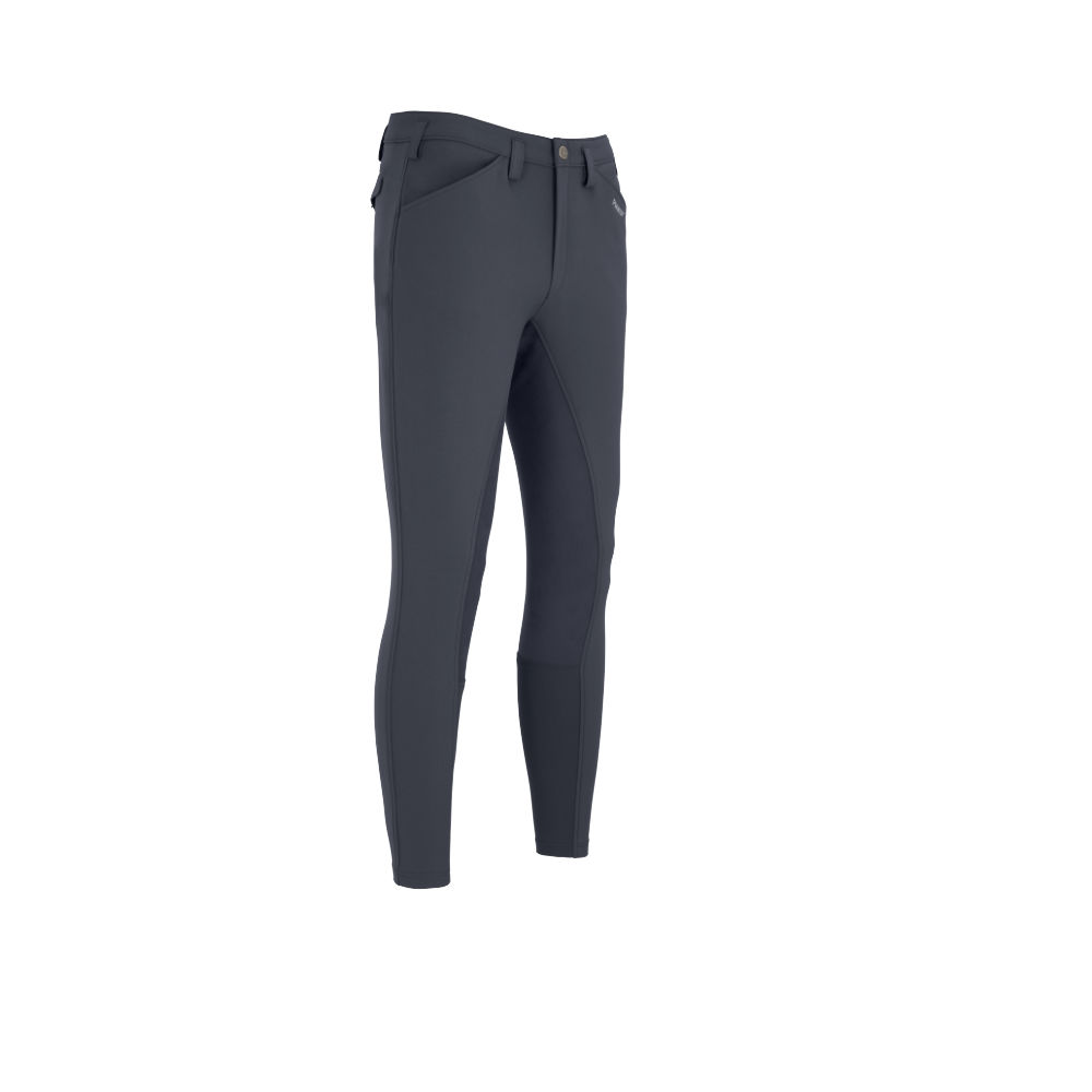 Pikeur Rossini FFL Micro-Cotton Vollgrip Reithose Herren - dark shadow, Größe 48