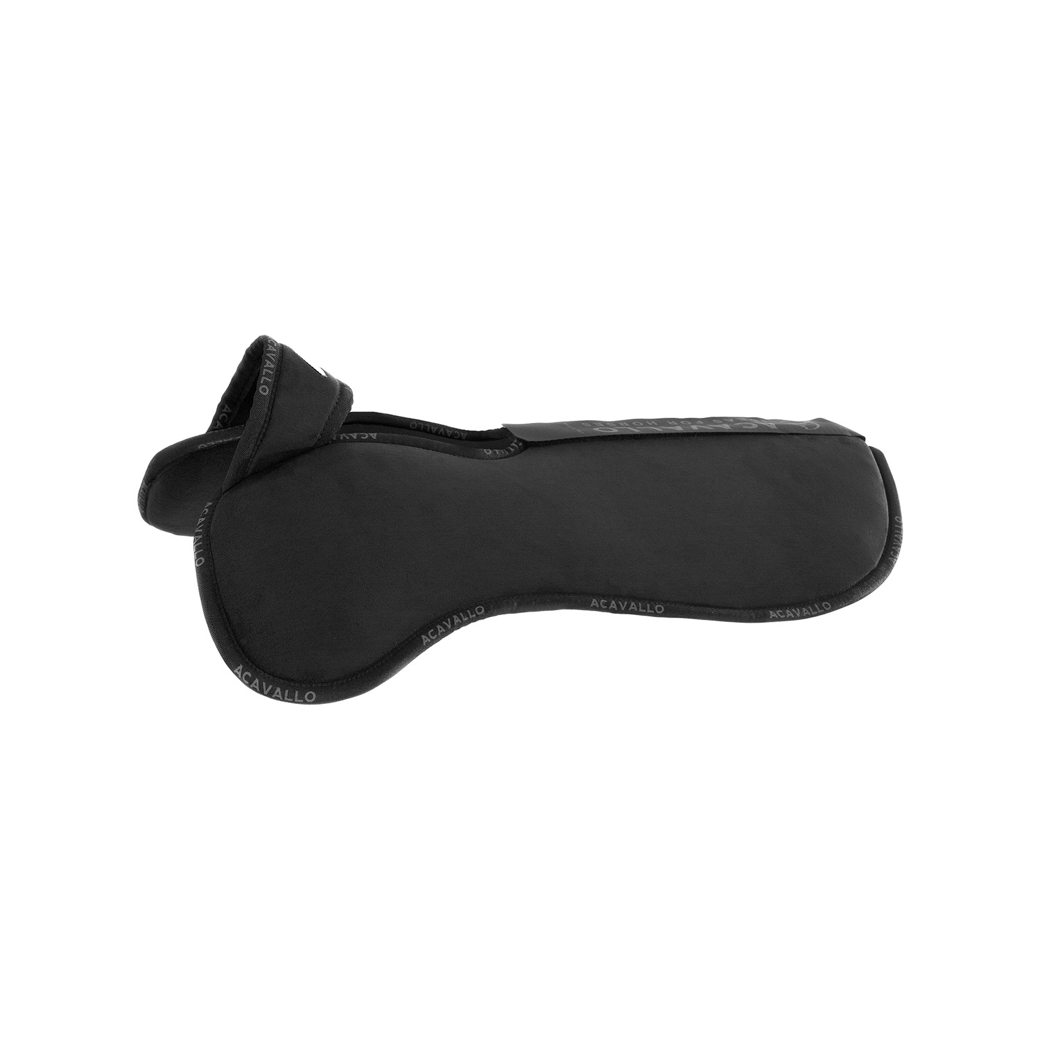 Acavallo Widerristfreies Konfigurations-Taschenpad Front Riser - schwarz, Größe onesize