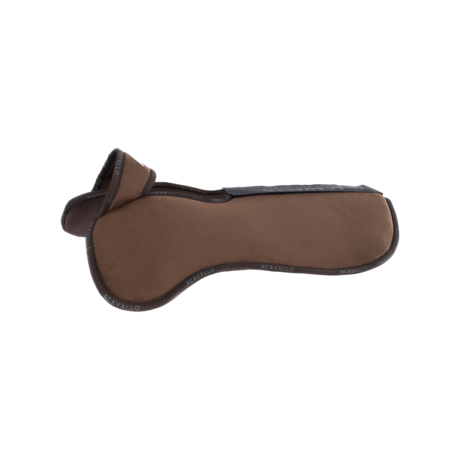 Acavallo Widerristfreies Konfigurations-Taschenpad Double Riser - braun, Größe onesize