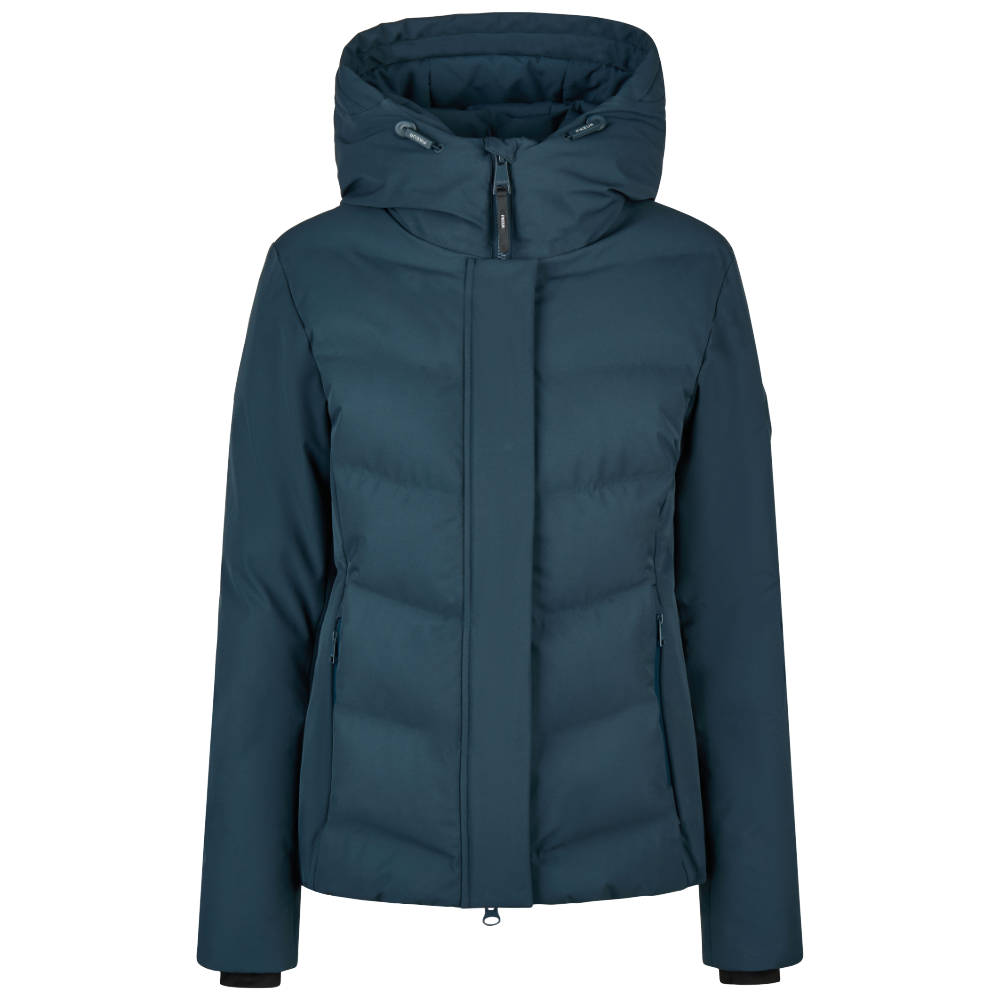 Pikeur HW26 wasserdichte Steppjacke mit Kapuze Damen - pine green, Größe 34