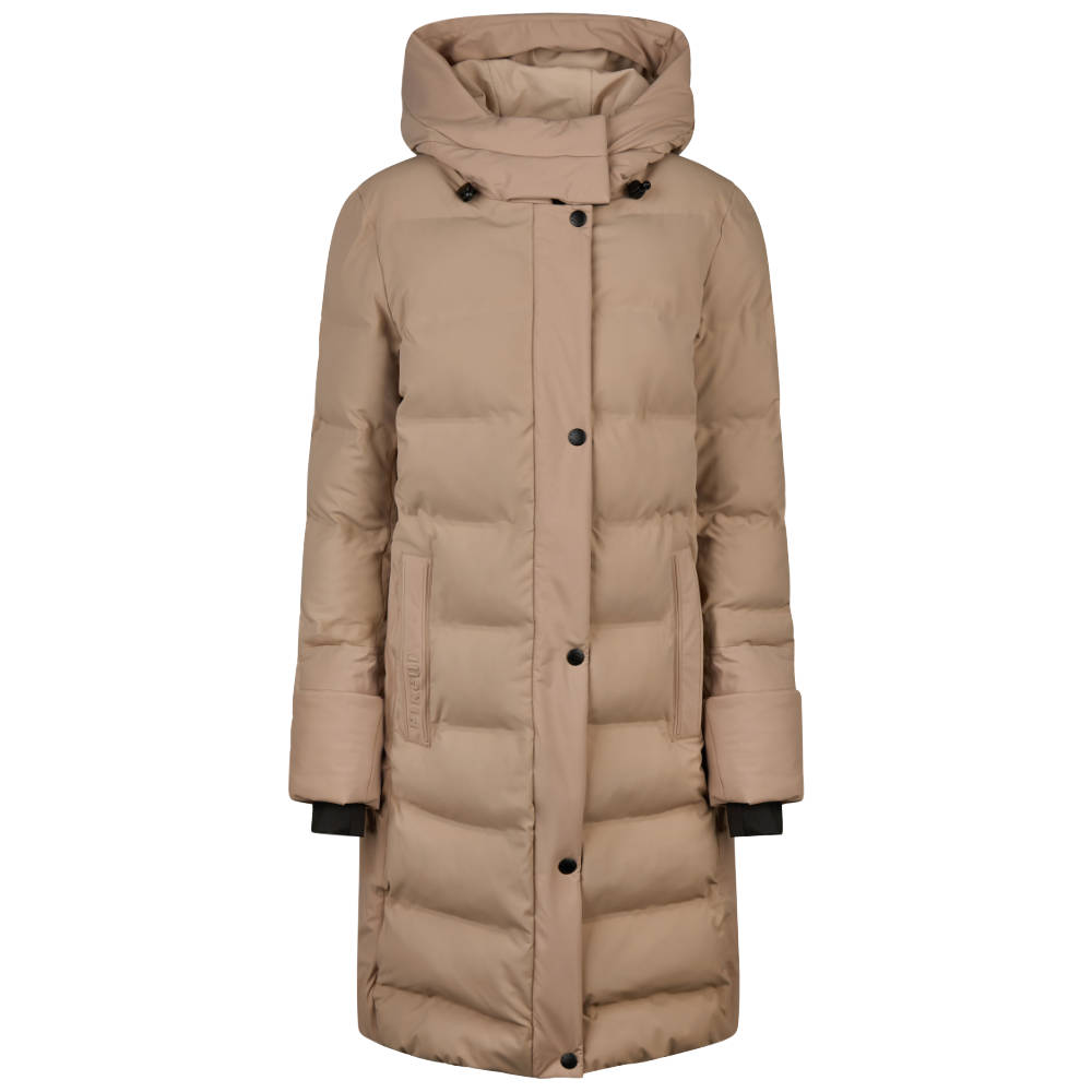 Pikeur HW26 Stepp-Reitmantel Damen - mocha cream, Größe 38