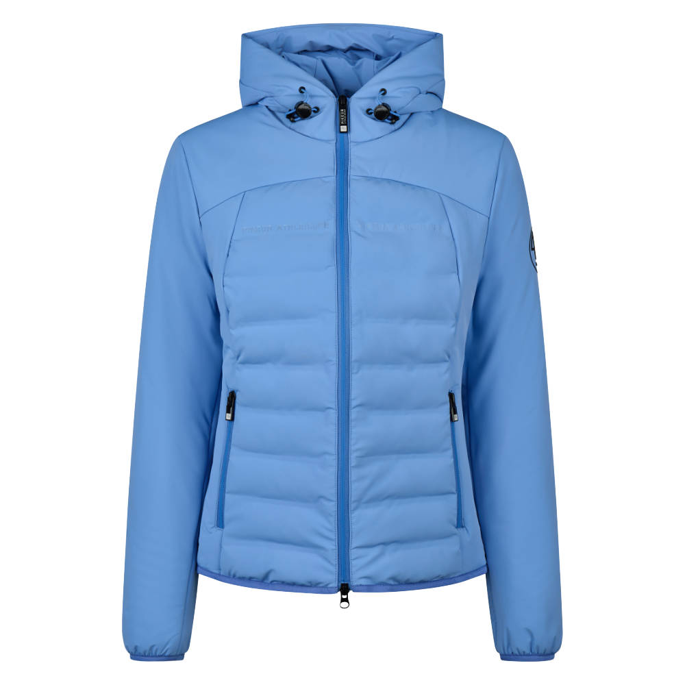 Pikeur HW26 Steppjacke mit Kapuze Flex Damen - electric blue, Größe 42