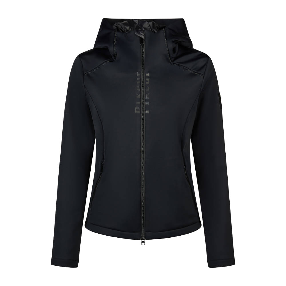 Pikeur HW26 Tech-Samt Fleecejacke Damen - black, Größe 40