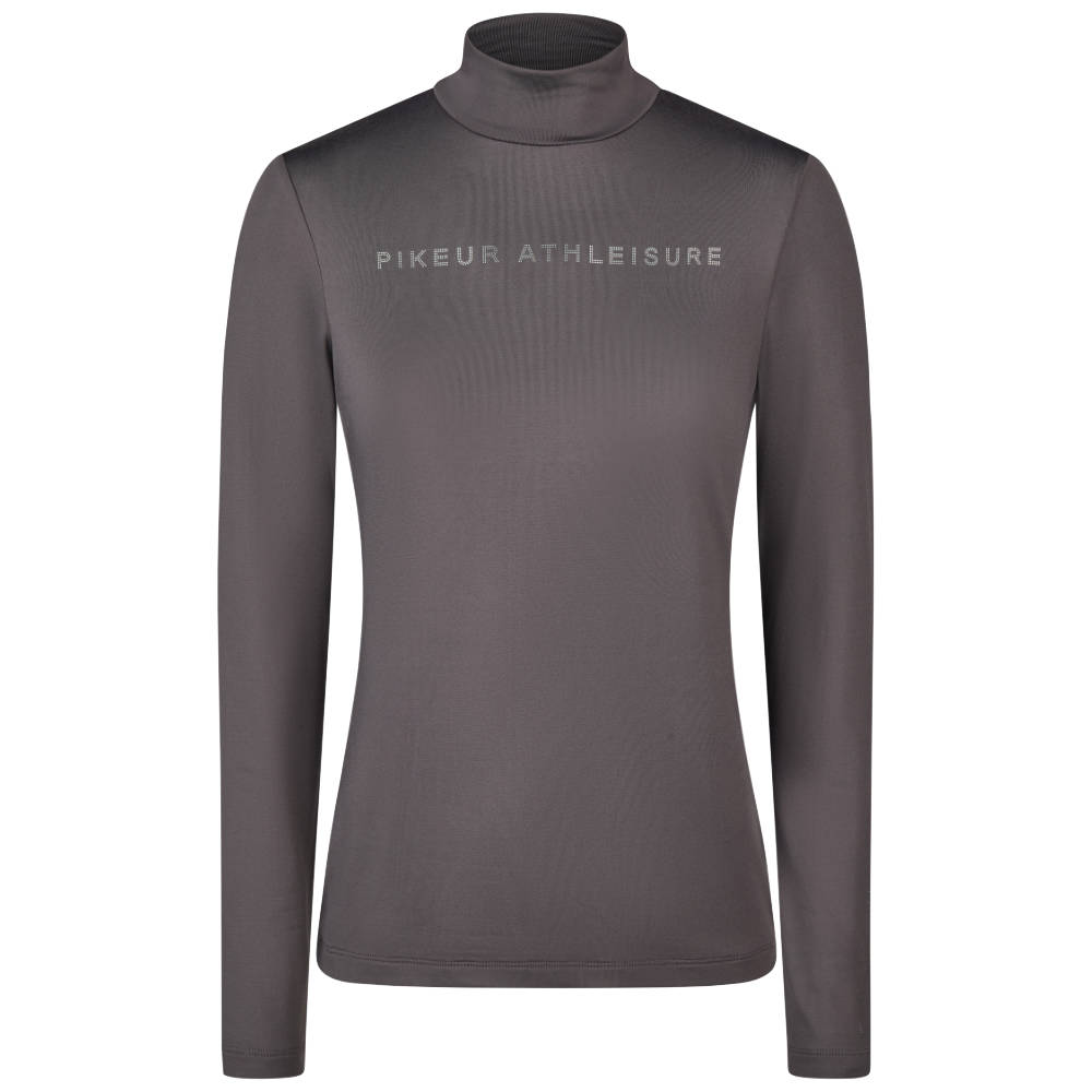 Pikeur HW26 Funktions-Rollkragen Langarmshirt Damen - basalt grey, Größe 46