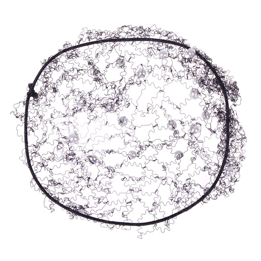 Qhp Invisible Pearl Haarnetz