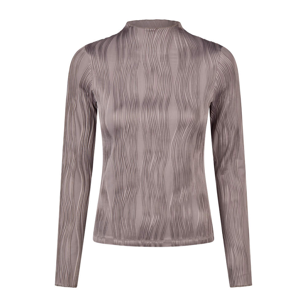 Pikeur HW26 Waveline Langarmshirt Damen - ash mauve, Größe 34