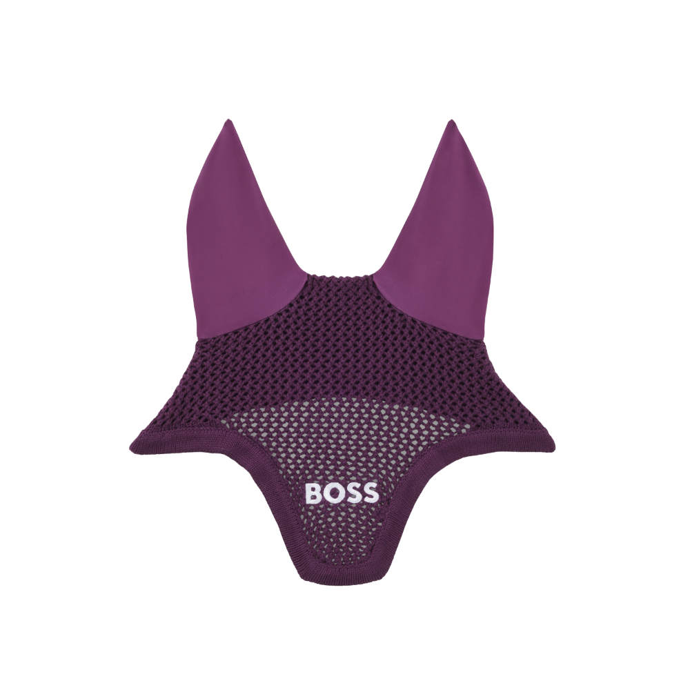 BOSS Equestrian HW 2026 Chicago Fliegenhaube - deep purple, Größe Warmblut