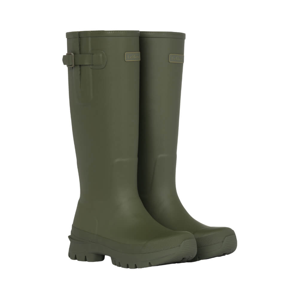 LeMieux Bramshaw Gummistiefel - olive, Größe 42