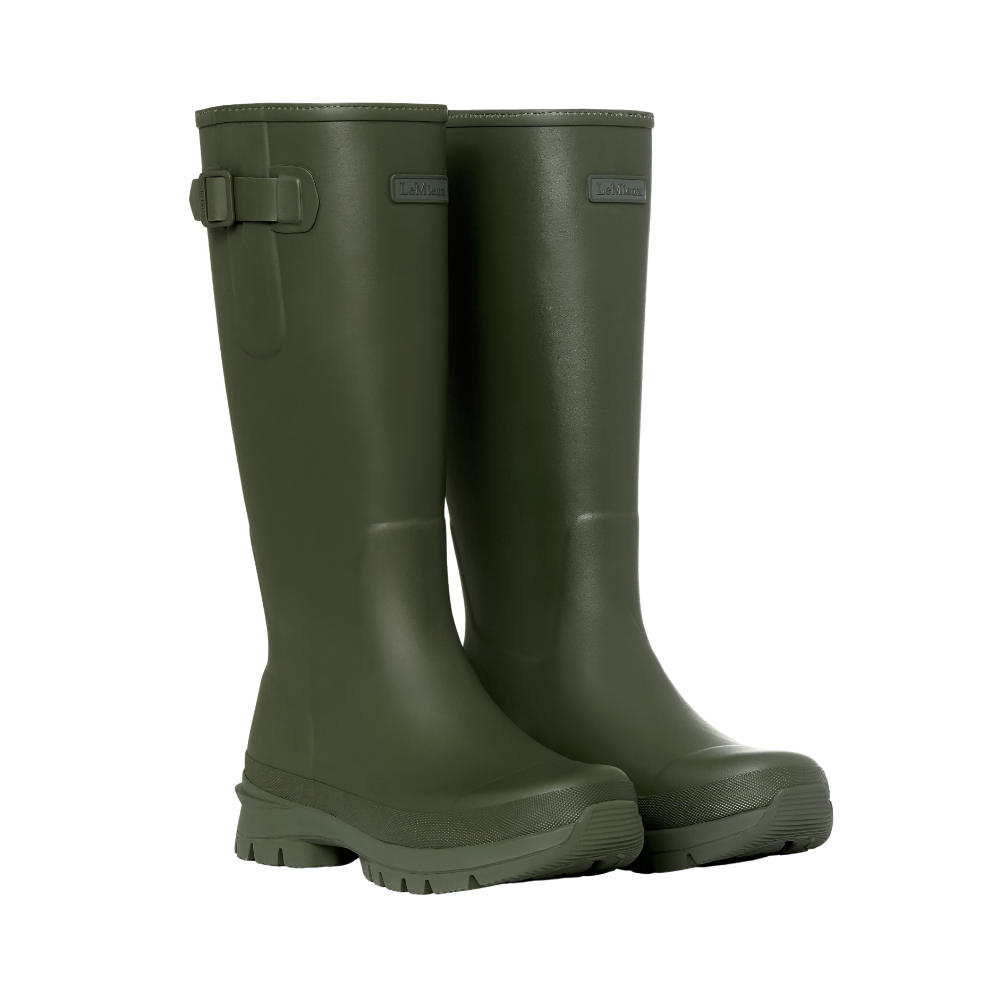 LeMieux Bramshaw Herren Gummistiefel - olive, Größe 44