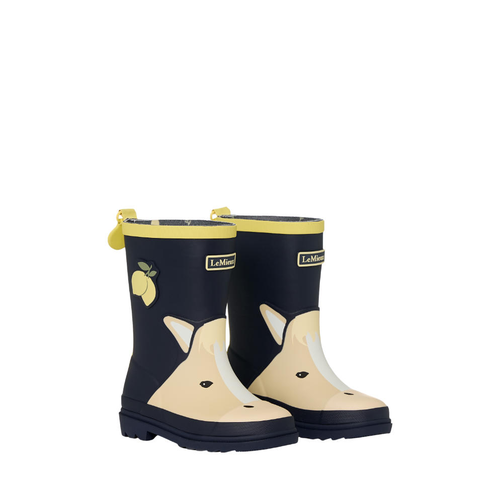 LeMieux HW 2026 Splash Gummistiefel Kinder - lemon, Größe 30.5