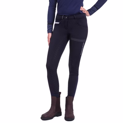 QHP Emma Fullgrip Softshell Reithose Damen Winter