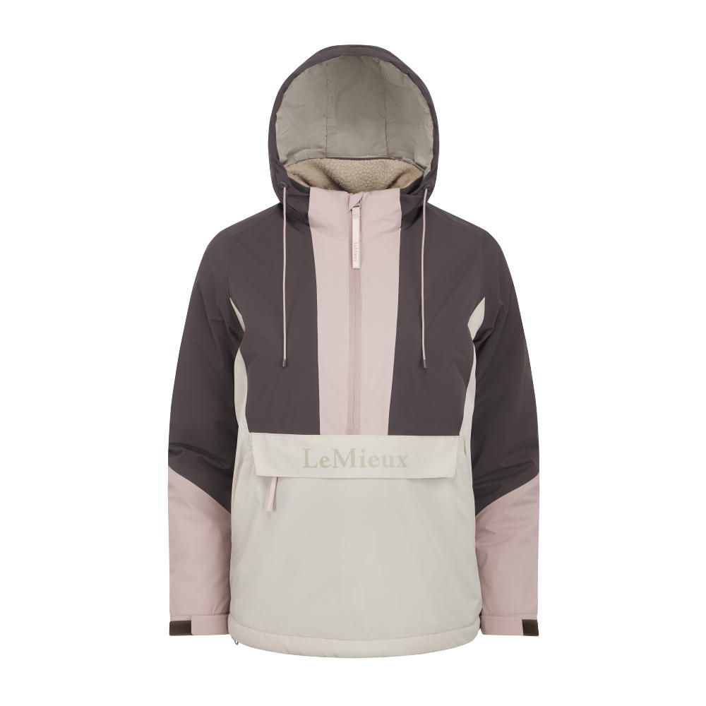 LeMieux HW 2026 Phoebe Half Zip wasserdichter Teddy Anorak Damen - wild rose, Größe 46