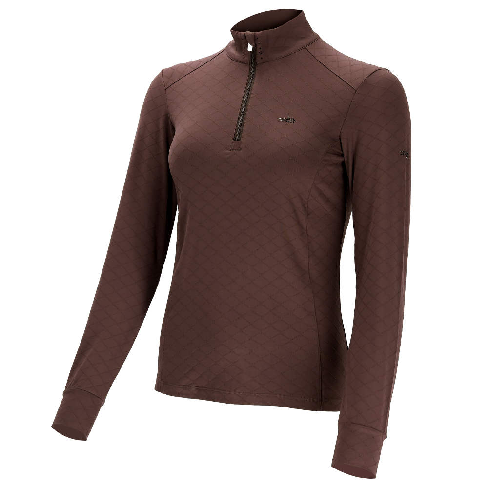 Schockemöhle HW 2026 Trainingsshirt SPDaria Damen - mocca, Größe S