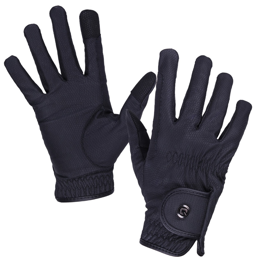 QHP Force Handschuhe - schwarz, Größe M