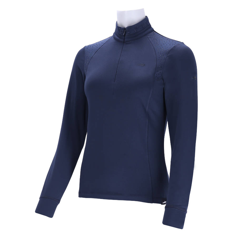 Schockemöhle HW 2026 Trainingsshirt SPAmalia Damen - dark navy, Größe S