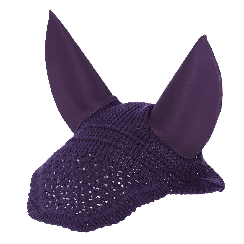 Schockemöhle HW 2026 Fliegenmütze SP Elegant Spark - dark purple, Größe WB