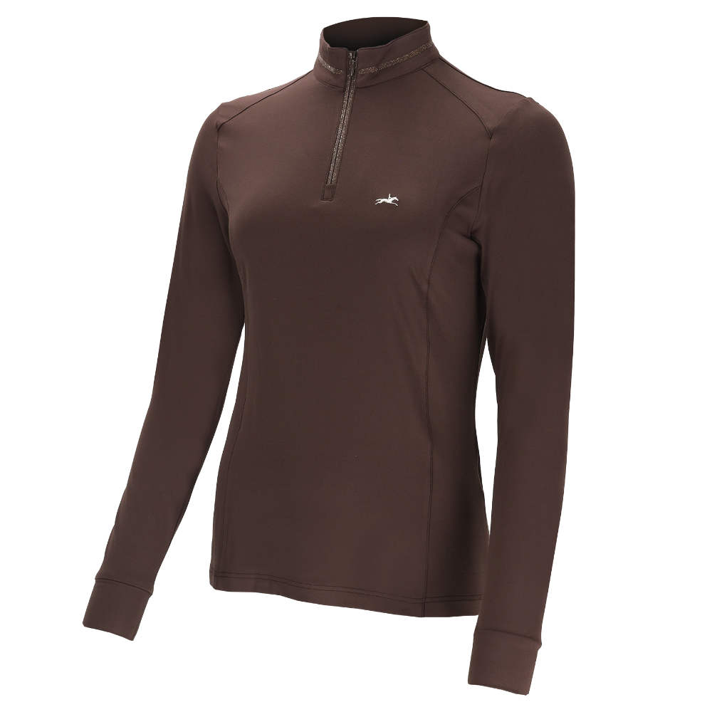 Schockemöhle HW 2026 Trainingsshirt SPAnnabell Damen - mocca, Größe S