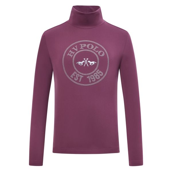 HV Polo Top HVPOdette Kinder - wine, Größe 128