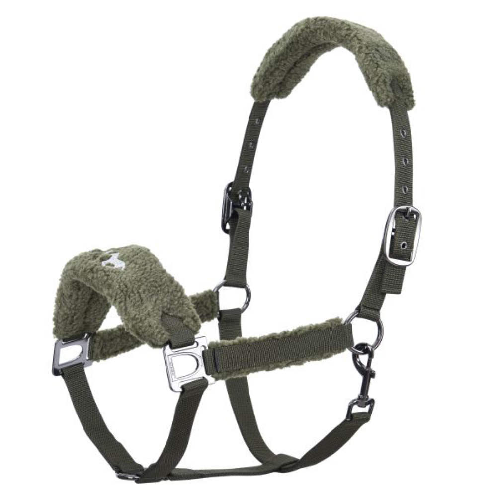 HV Polo Halfter HVPTeddy - forest green, Größe Warmblut