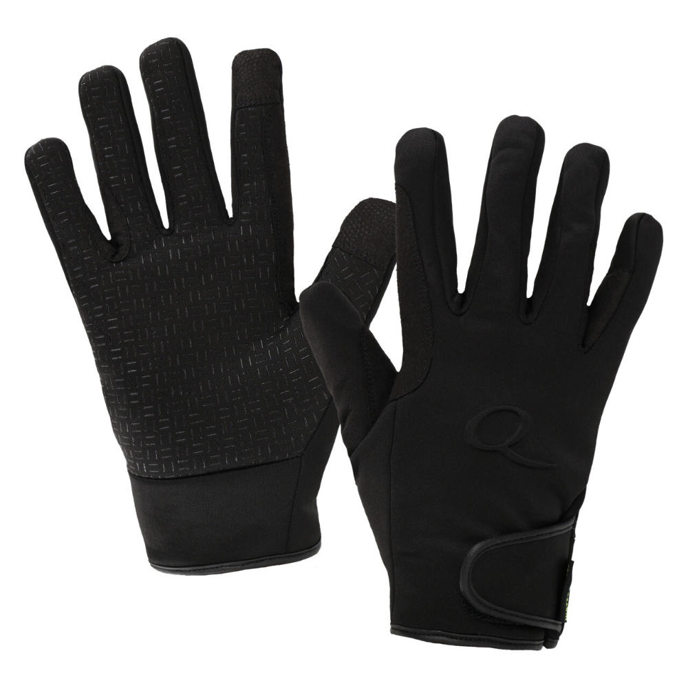 QHP wasserdichter Handschuh Valletta Winter - schwarz, Größe M