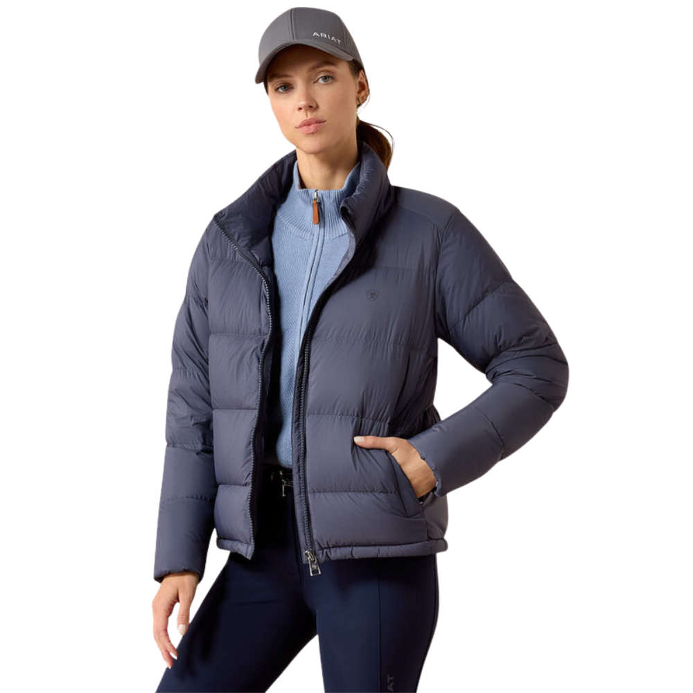 Ariat HW26 UltraPuff Down Jacke Damen - odyssey grey, Größe XXL