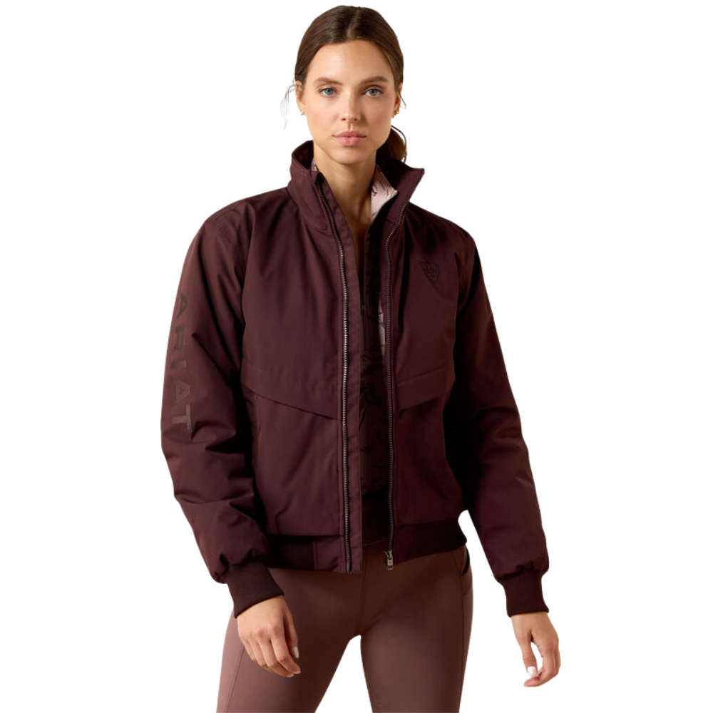 Ariat HW26 Stable 2.0 isolierte Jacke Damen - chocolate plum, Größe M