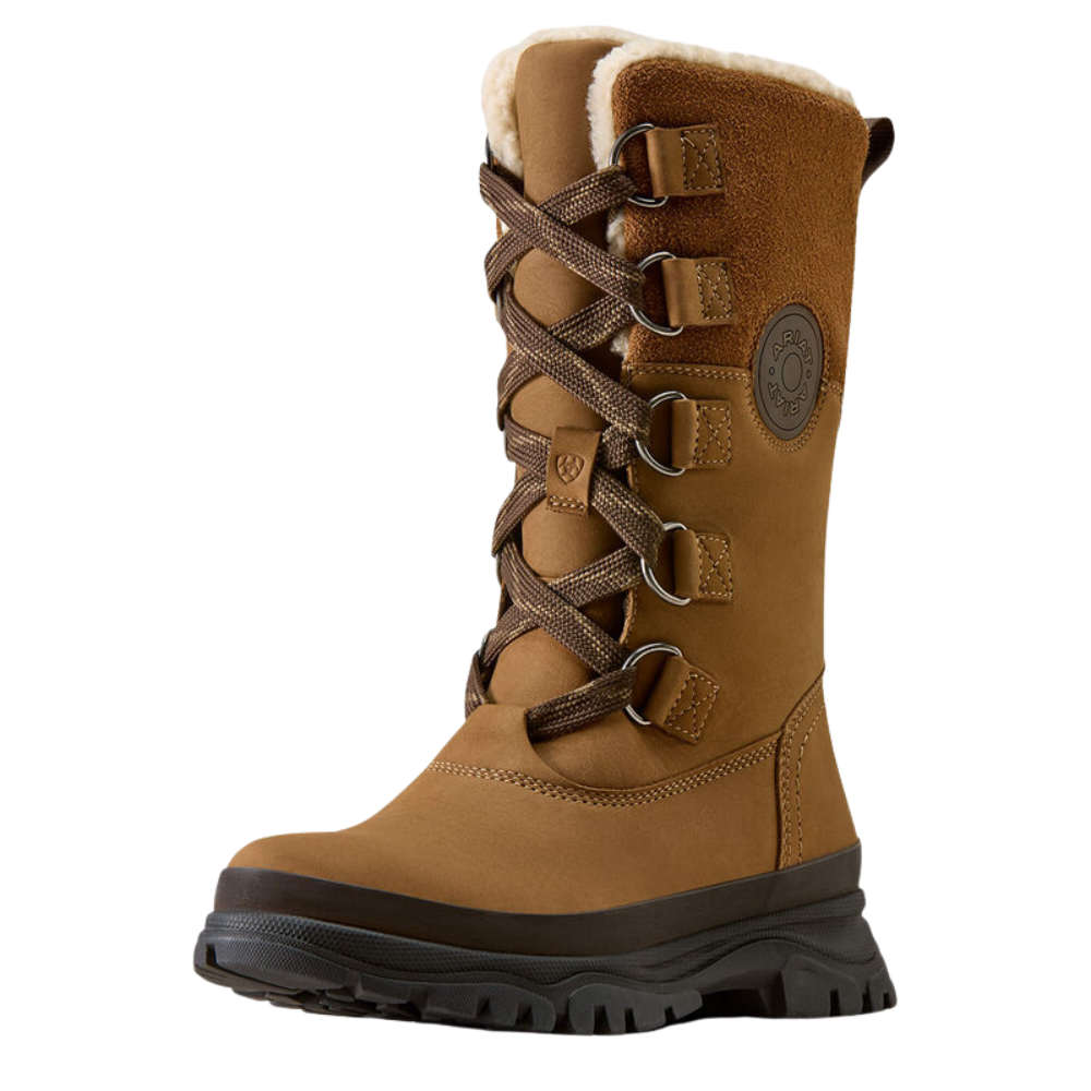 Ariat Weatherby wasserdichte Winterstiefel Damen - dark earth, Größe 38
