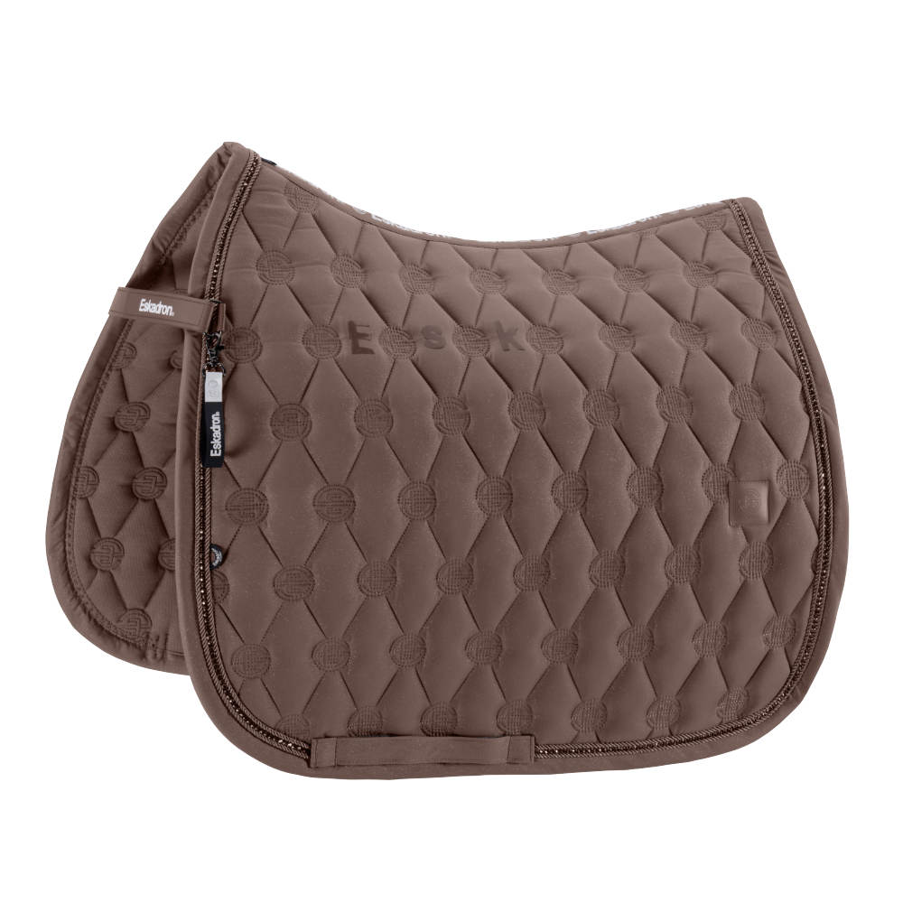 Eskadron Dynamic 26 Schabracke Sparkle Crystal - powdertaupe, Größe Warmblut Dressur