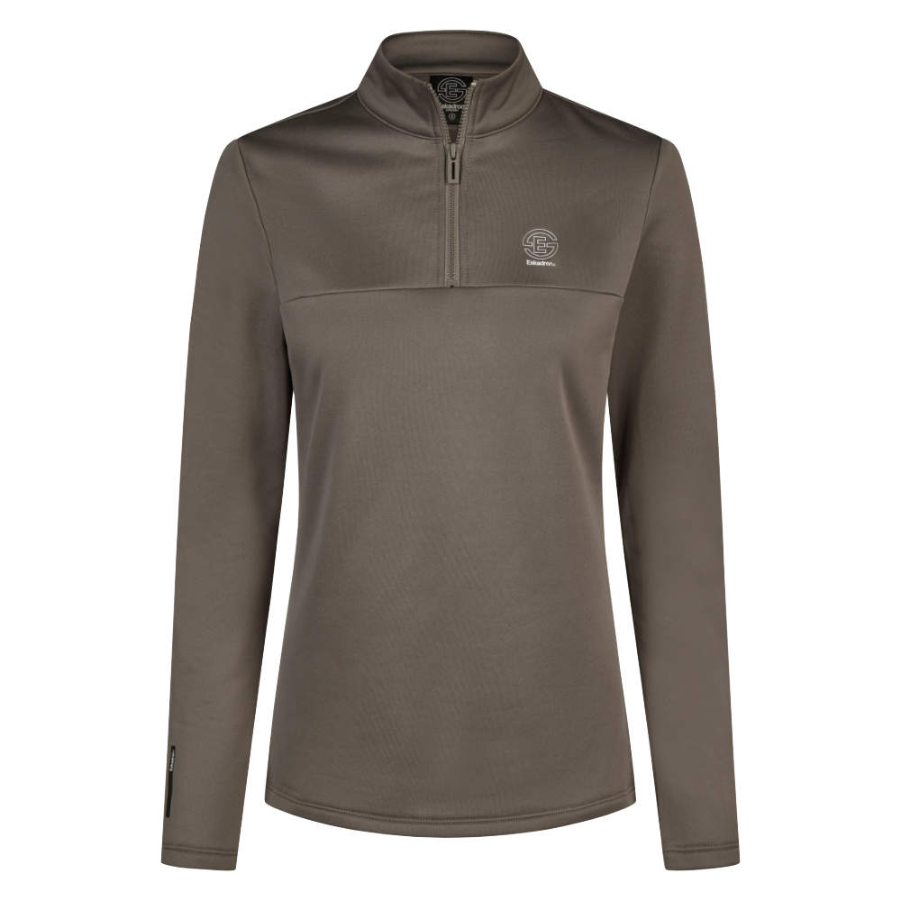 Eskadron Dynamic 26 1/2 Zip-Shirt Damen - powdertaupe, Größe XL