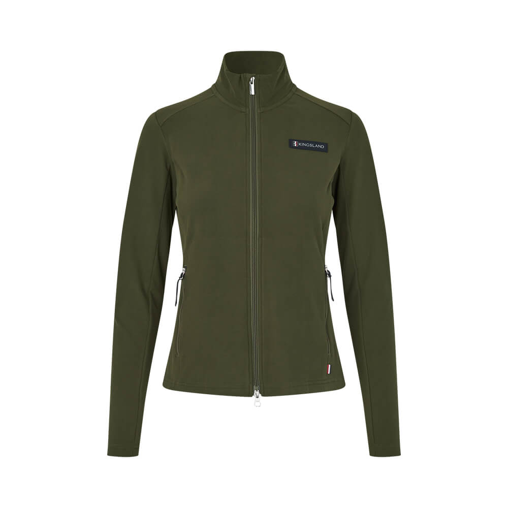 Kingsland Classic Polar Fleecejacke Damen - kalamata, Größe L