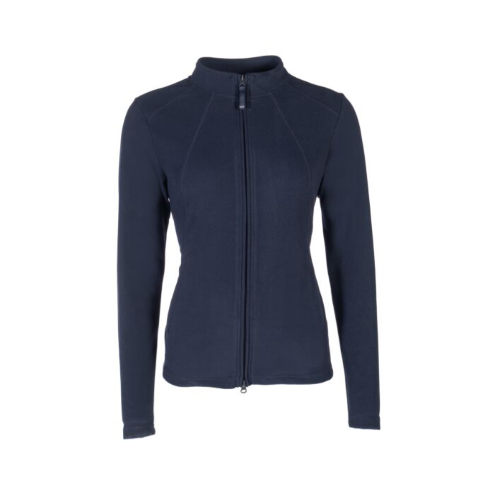 HKM Fleecejacke Knitti Damen - dunkelblau, Größe L