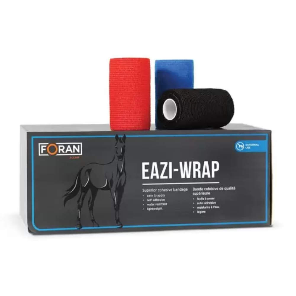 Foran Eazi-Wrap Selbsthaftende & wasserabweisende Bandage - blue