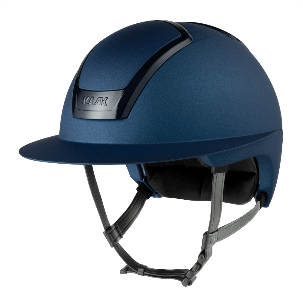 KASK NEMESI Wide Peak METAL Reithelm - cobalt blue, Größe 53