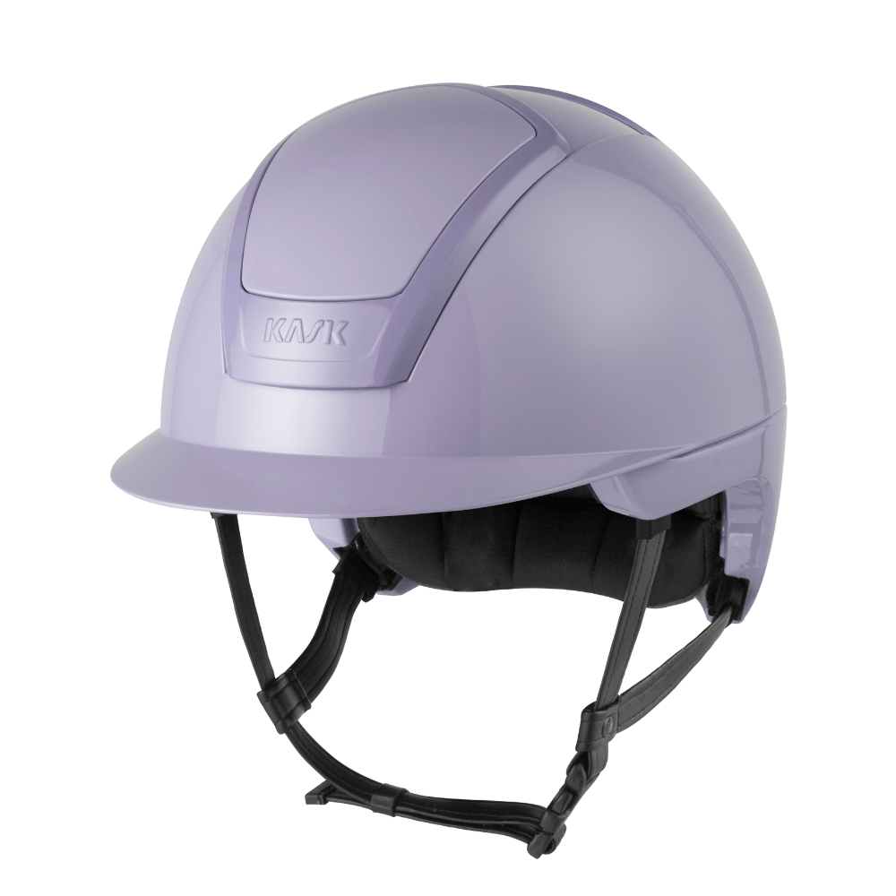 KASK NEMESI SHINE Reithelm - cloud lilac, Größe 54