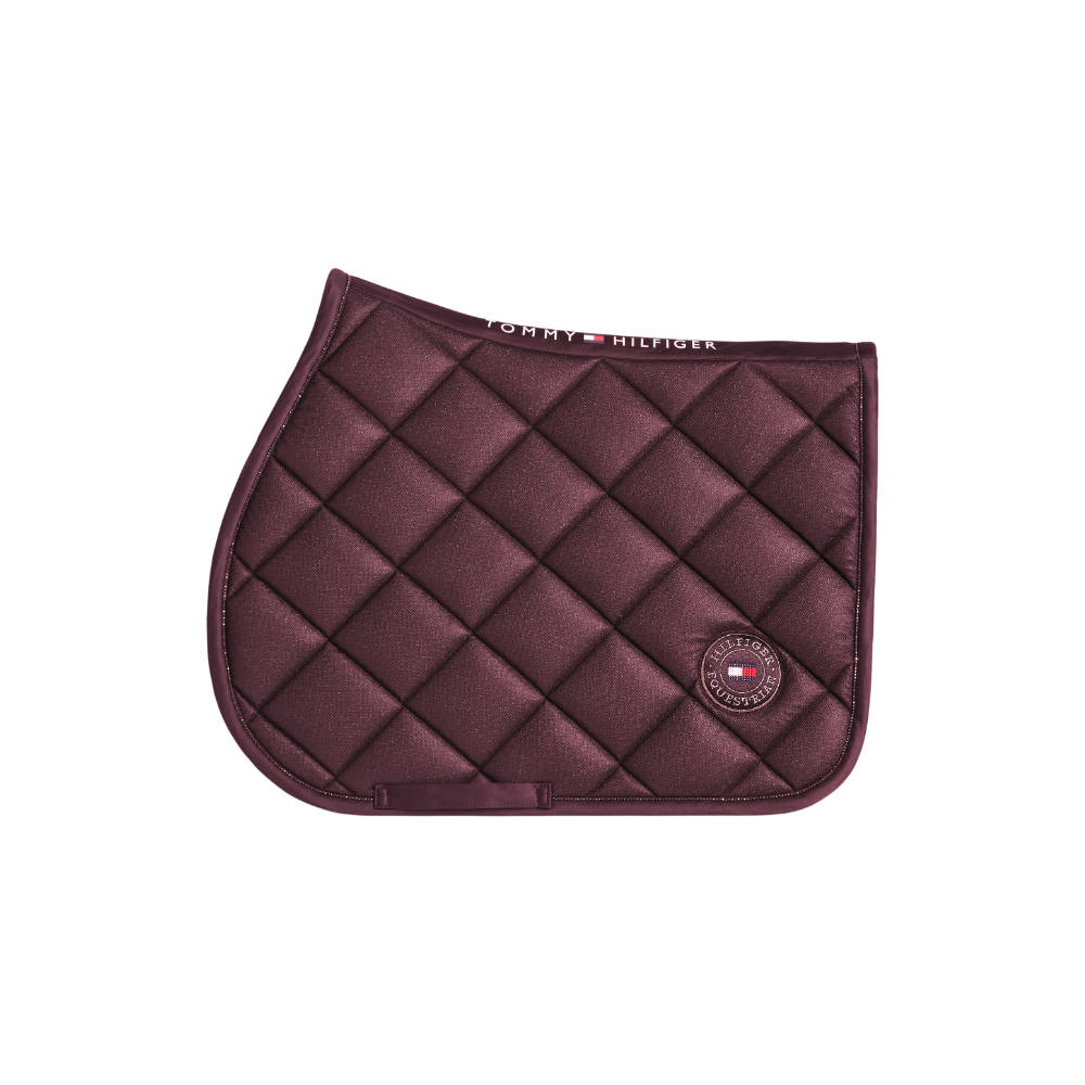 Tommy Hilfiger Equestrian Parsons Springschabracke - deep burgundy, Größe Warmblut