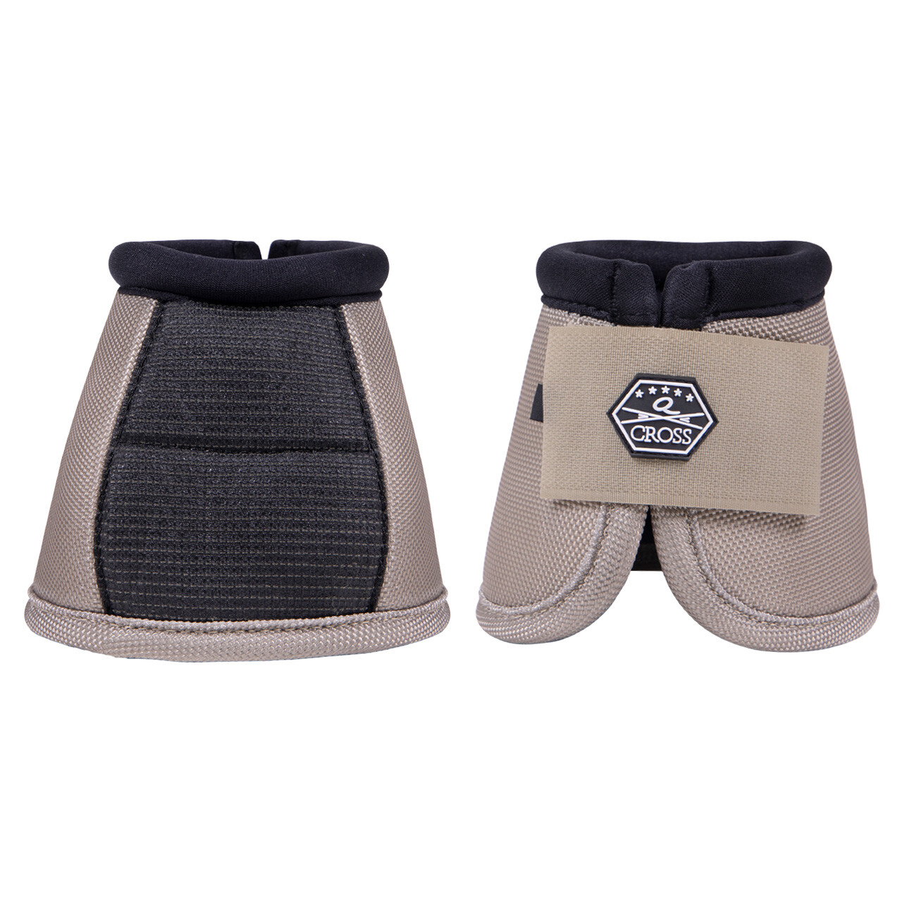 QHP Q-Cross technical Hufglocken - biscuit, Größe XL