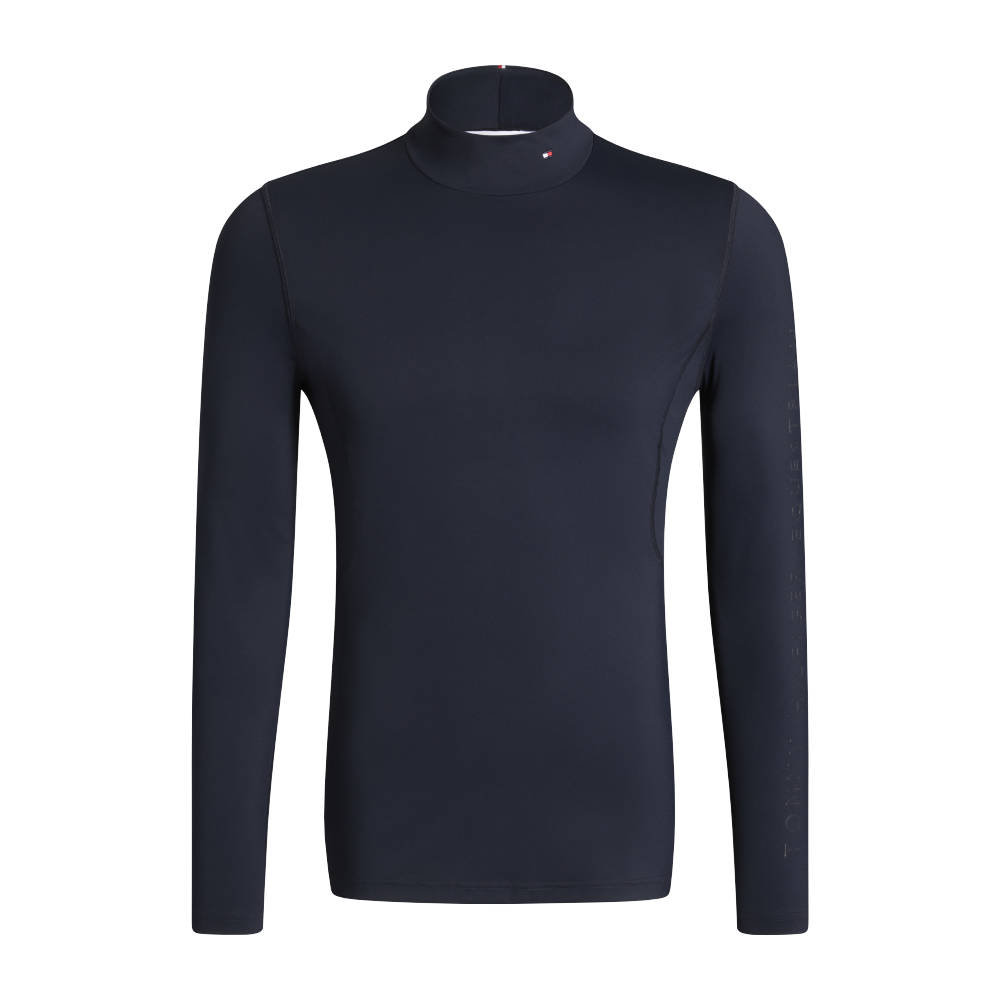 Tommy Hilfiger Equestrian Ben langärmeliges Trainingsshirt Herren - desert sky, Größe S