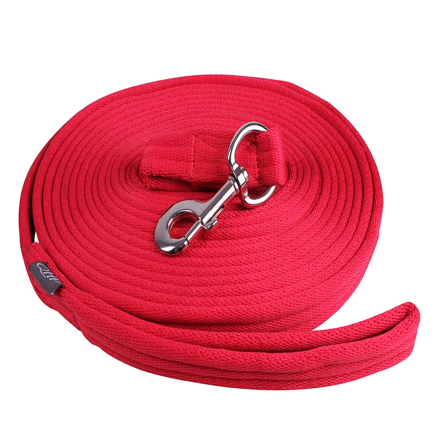 QHP Longe / Longierleine - rot